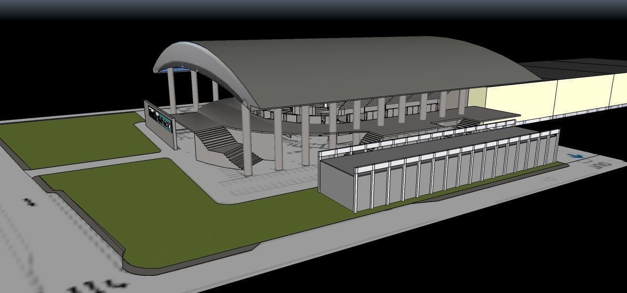 Impact Arena Muangthong Thani 3D model_3