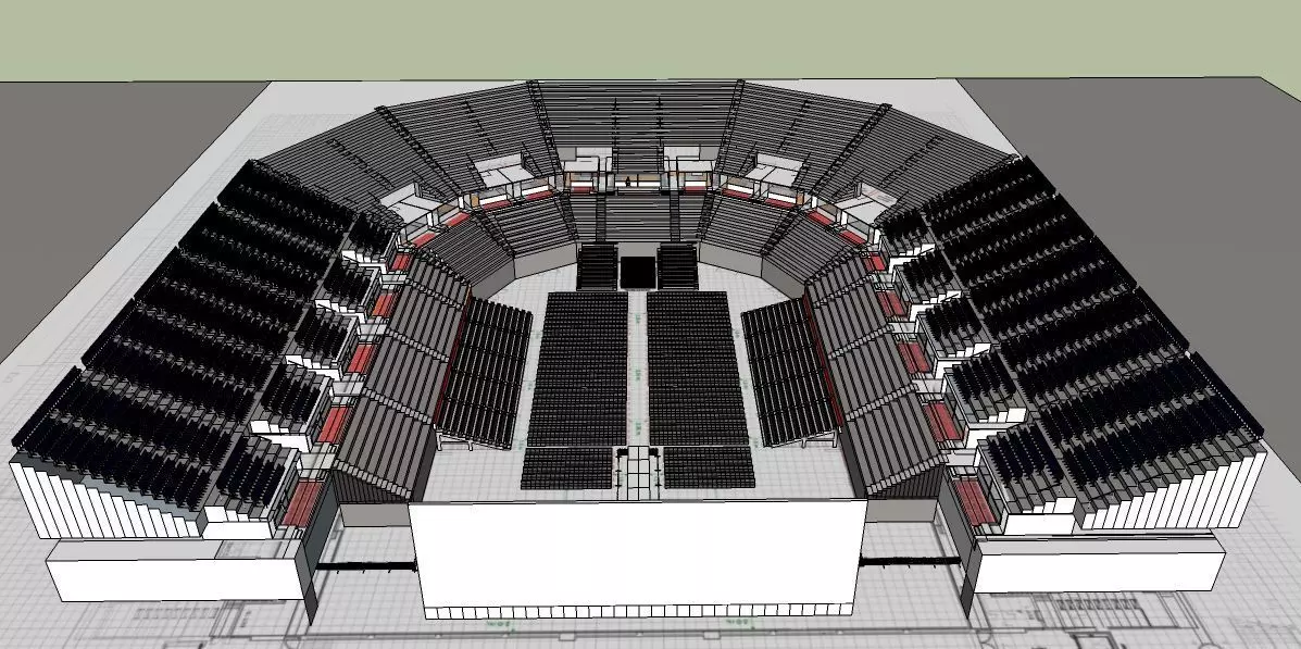 Impact Arena Muangthong Thani 3D model_0
