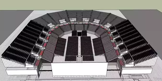 Impact Arena Muangthong Thani 3D model