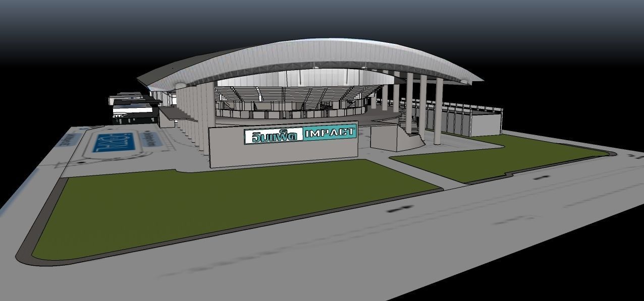 Impact Arena Muangthong Thani 3D model_9