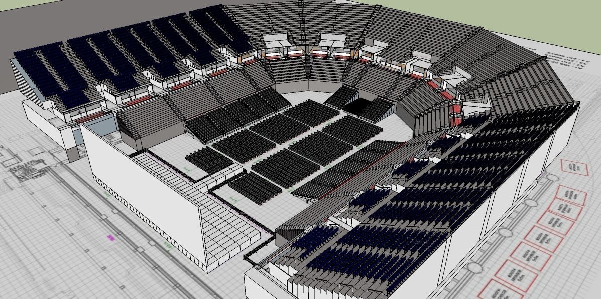 Impact Arena Muangthong Thani 3D model_2