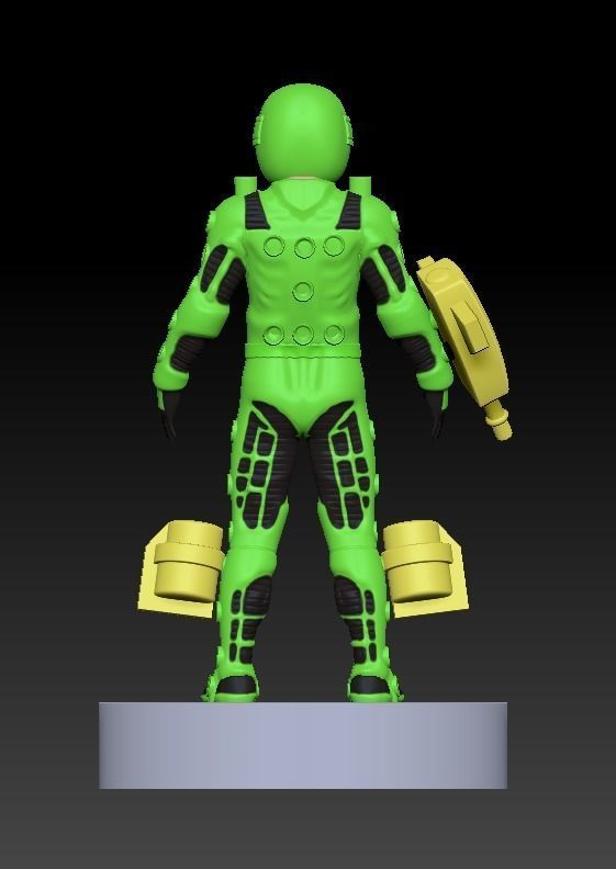 Max Ray from The Centurions 3D print model_3