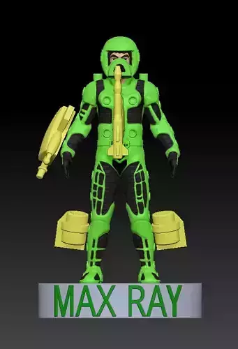 Max Ray from The Centurions 3D print model