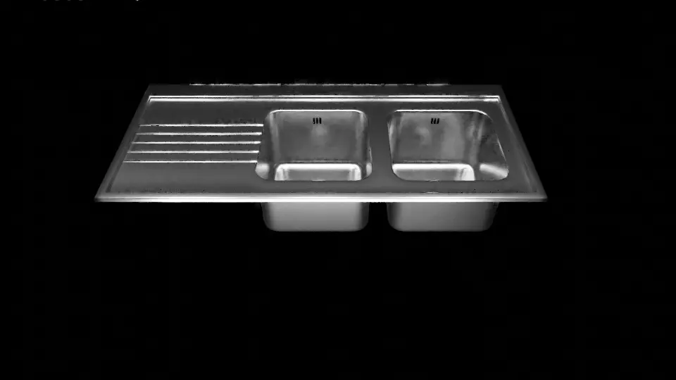 sink with drainer Free 3D model