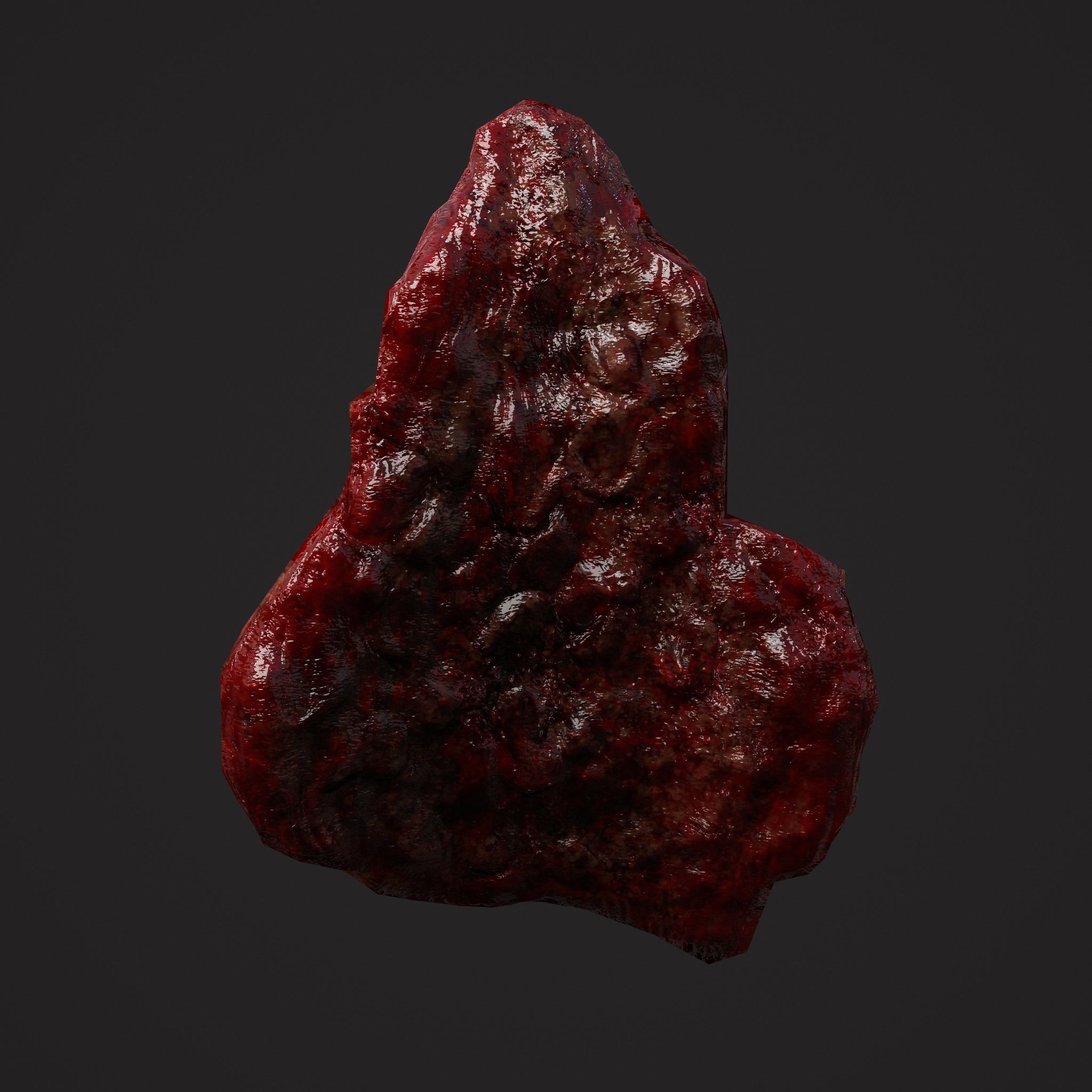 Severed Torso Toes Nose Ear Pack 3D Model Collection_38