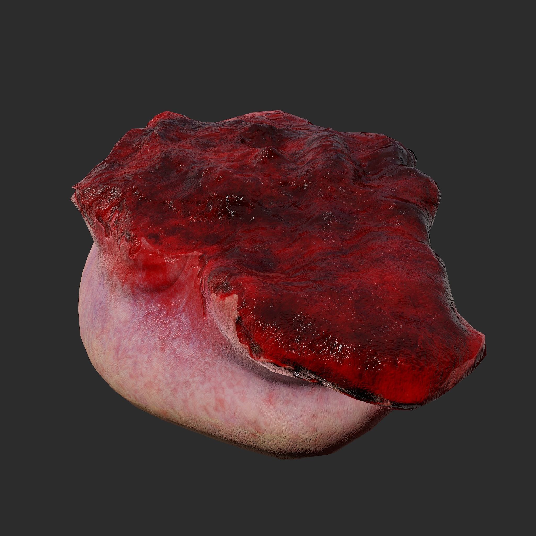 Severed Torso Toes Nose Ear Pack 3D Model Collection_58
