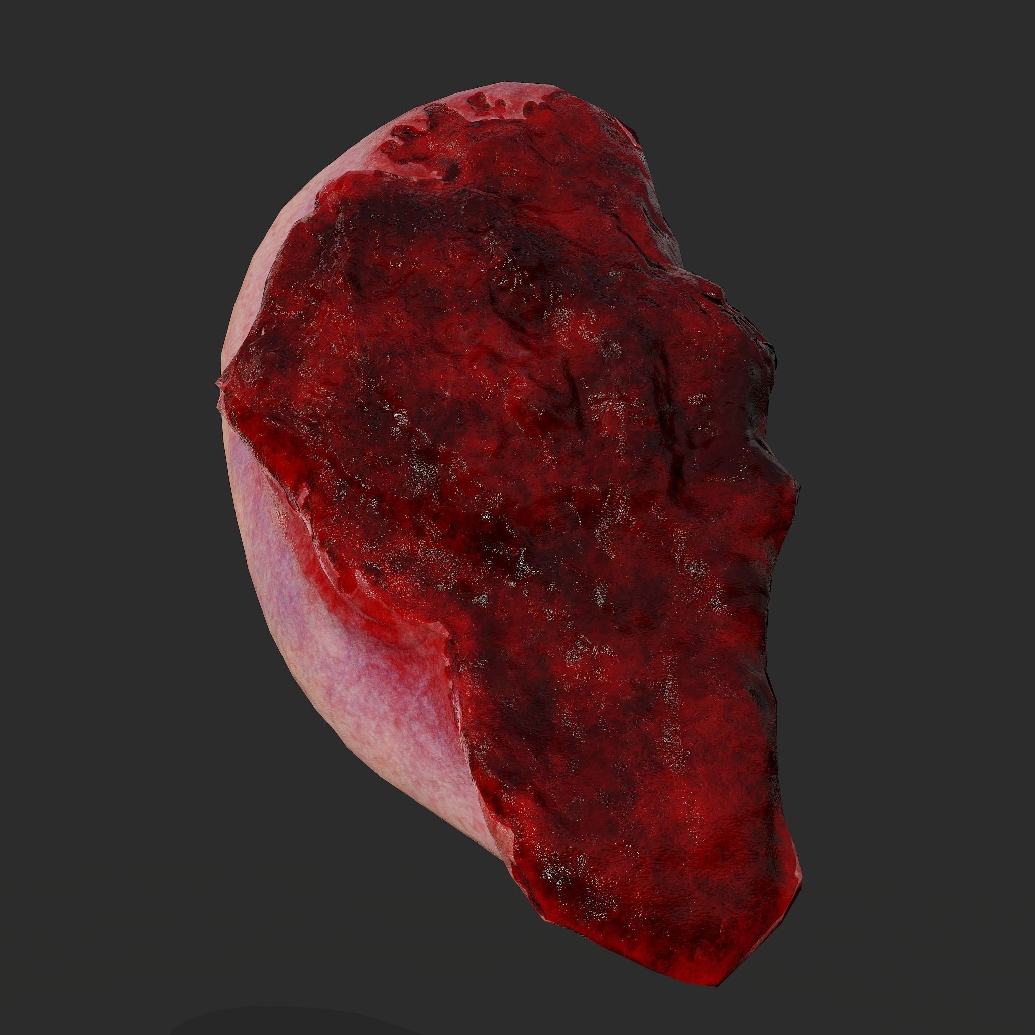 Severed Torso Toes Nose Ear Pack 3D Model Collection_57