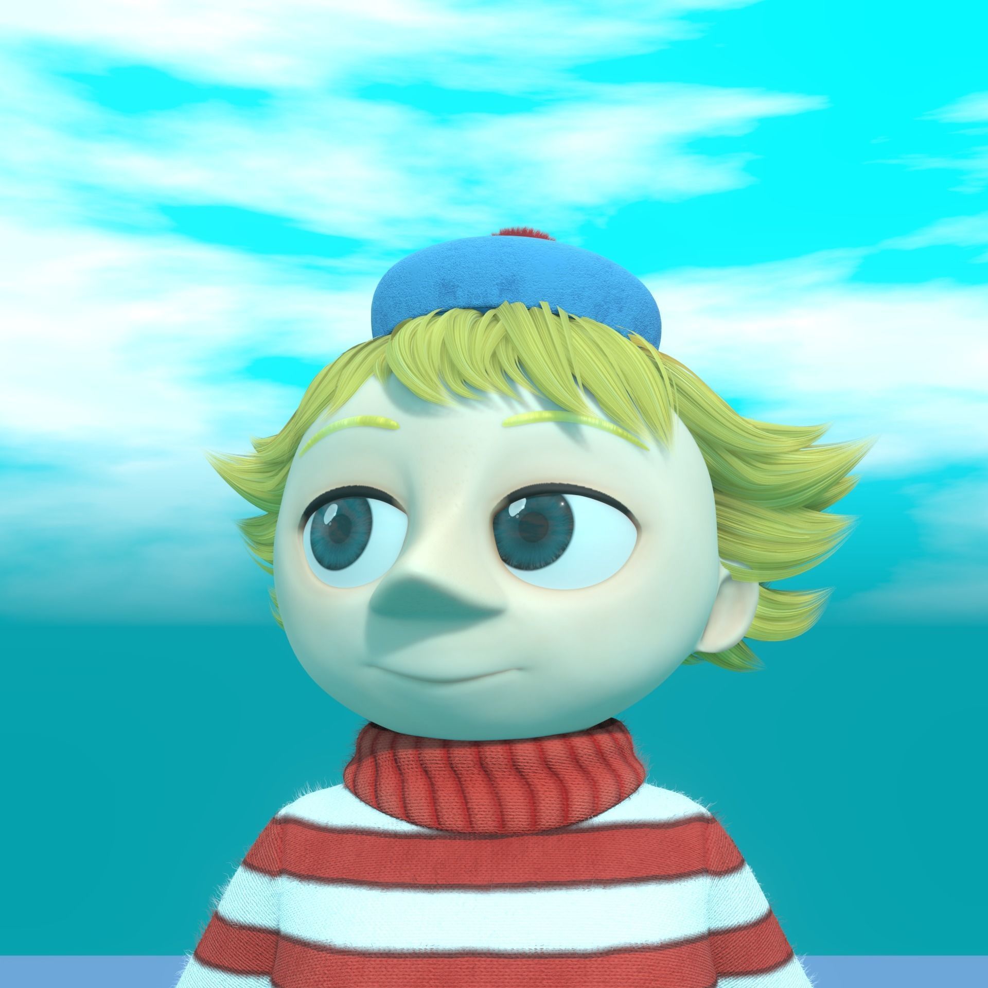 Moomin Model Pack Free low-poly 3D model_18