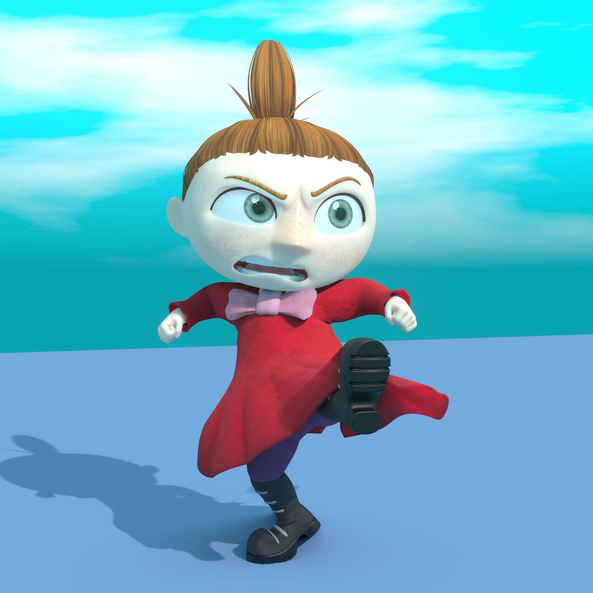 Moomin Model Pack Free low-poly 3D model_13