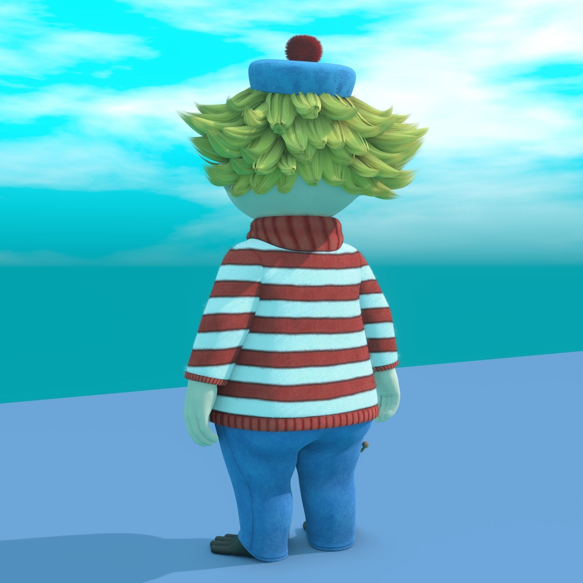 Moomin Model Pack Free low-poly 3D model_17
