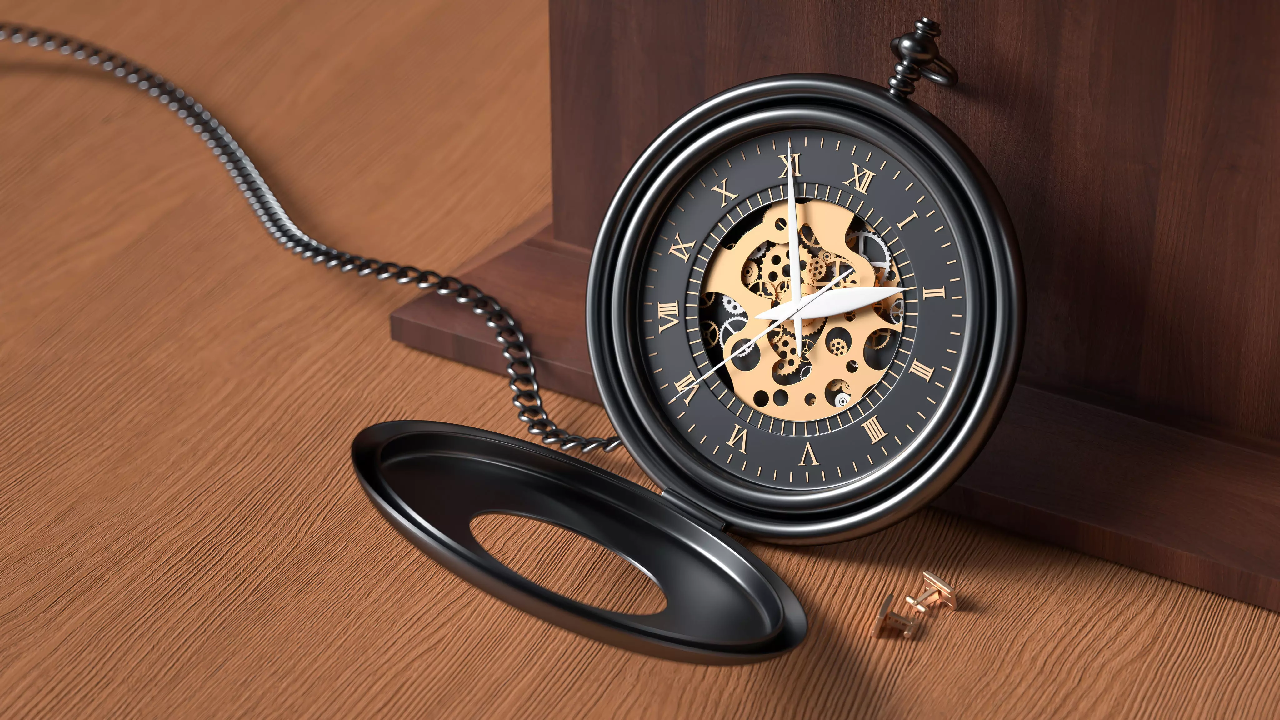 pocket watch 3D model_0