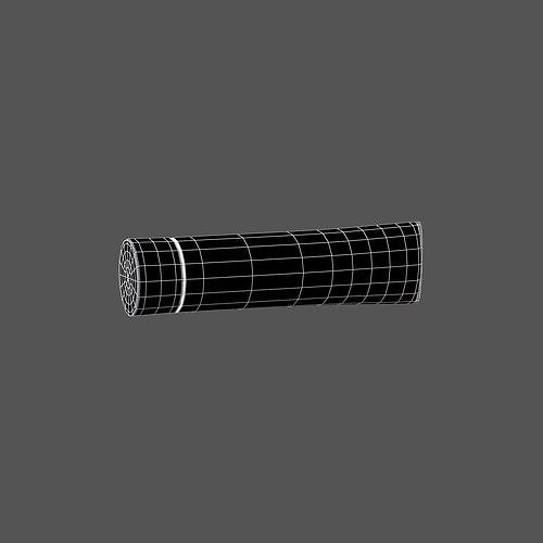 Toothpaste v1 001 Low-poly 3D model 5