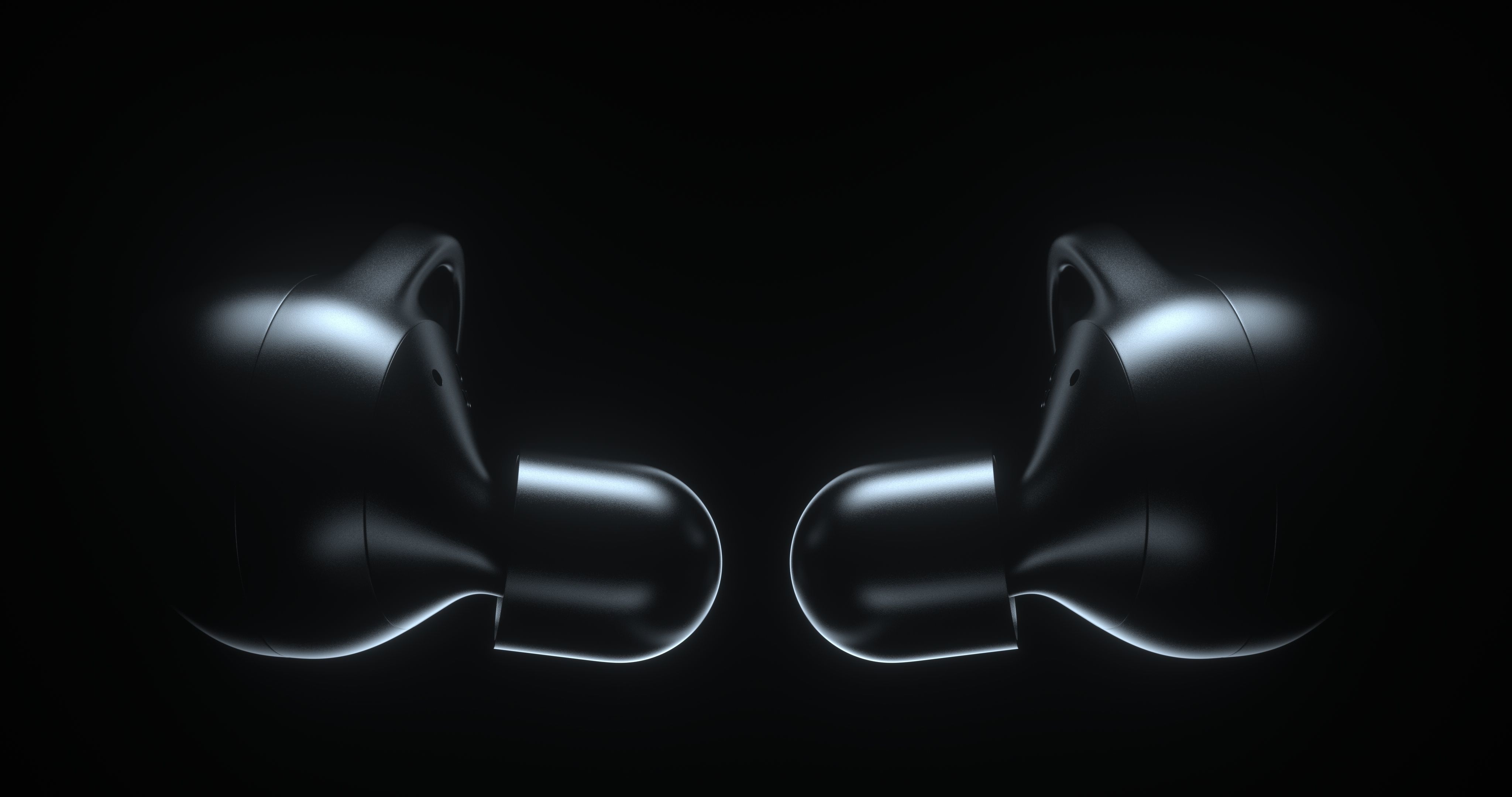 headset xiaomi airpods Low-poly 3D model_5