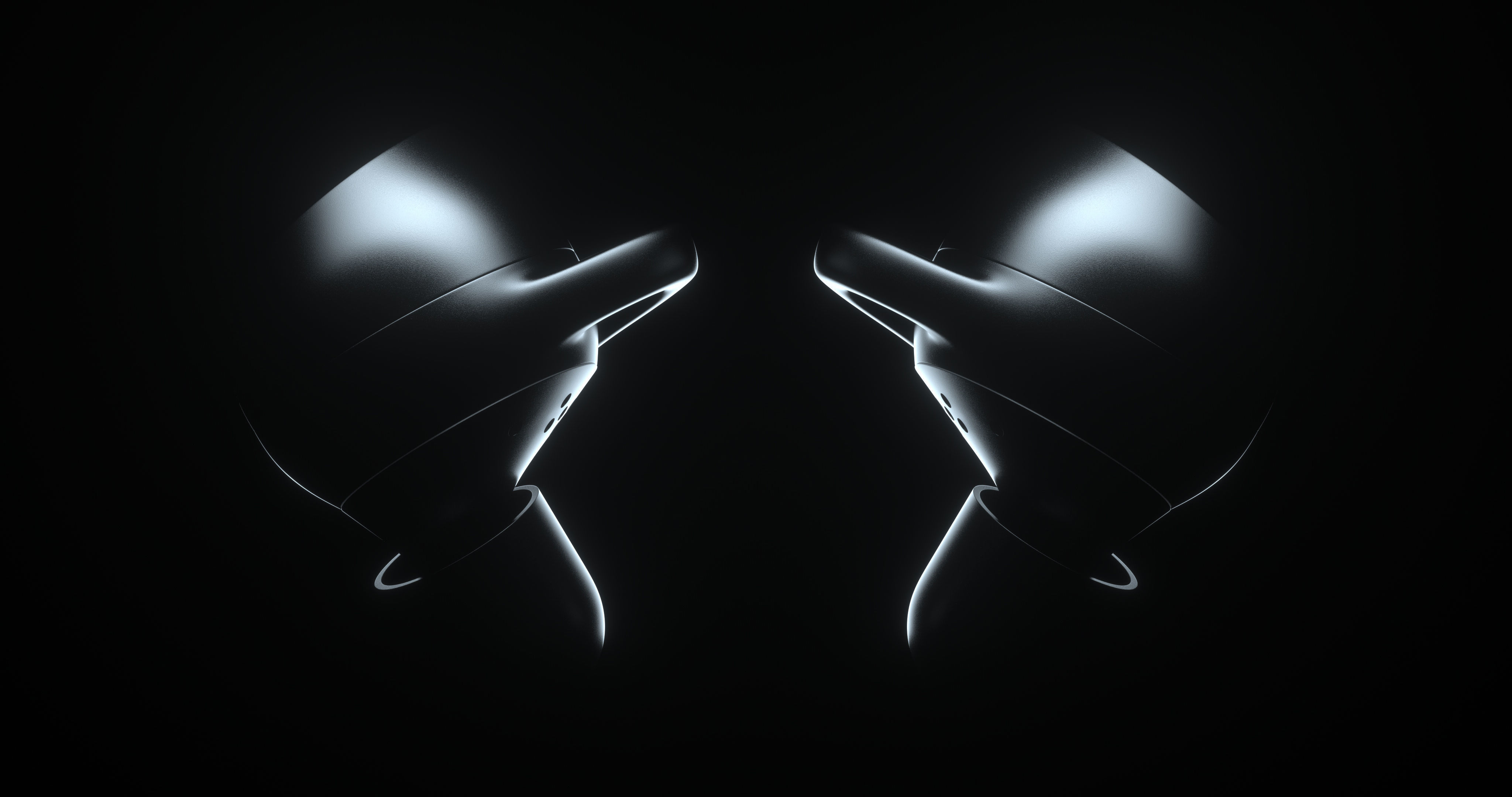 headset xiaomi airpods Low-poly 3D model_1