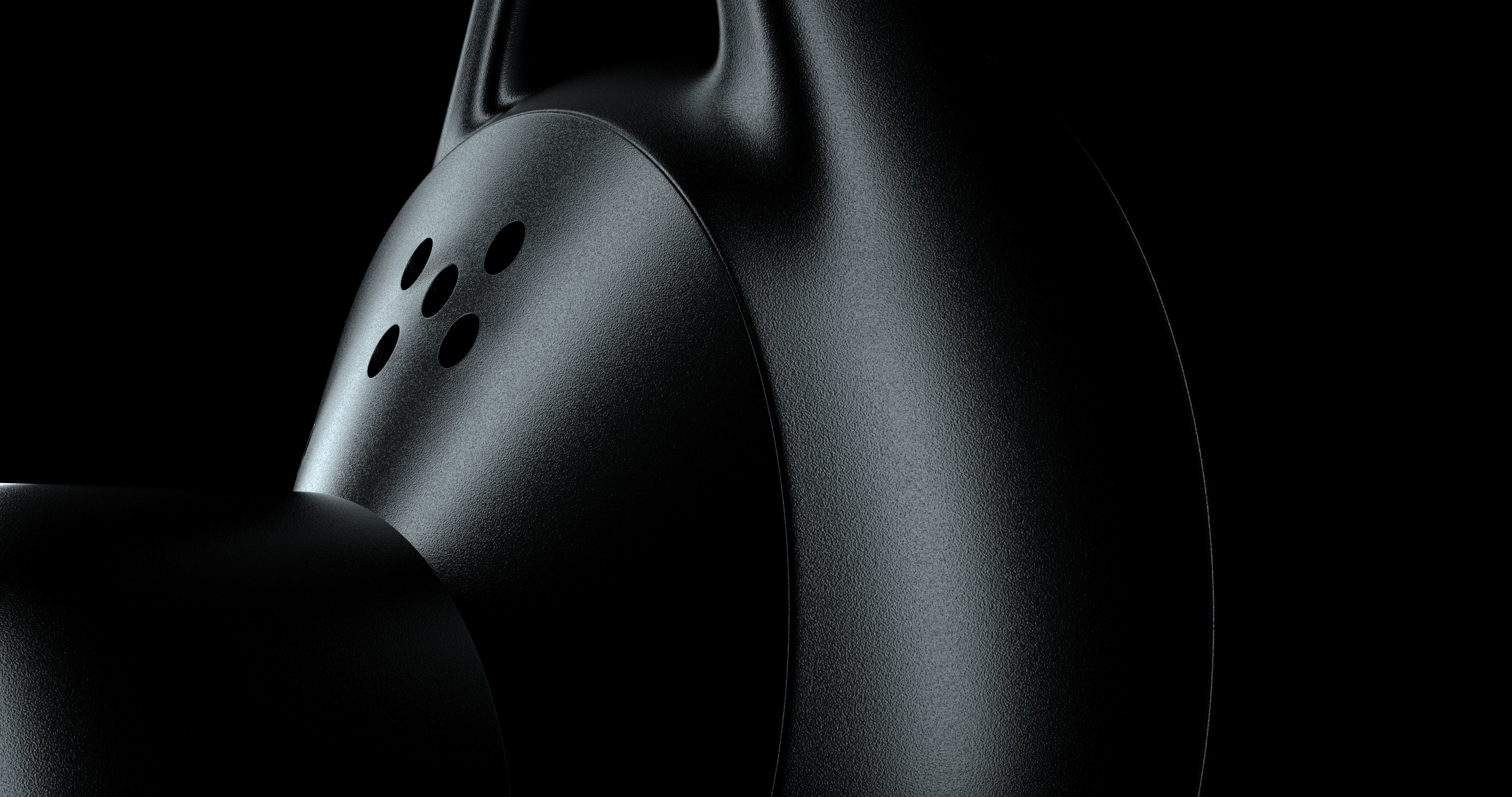 headset xiaomi airpods Low-poly 3D model_3