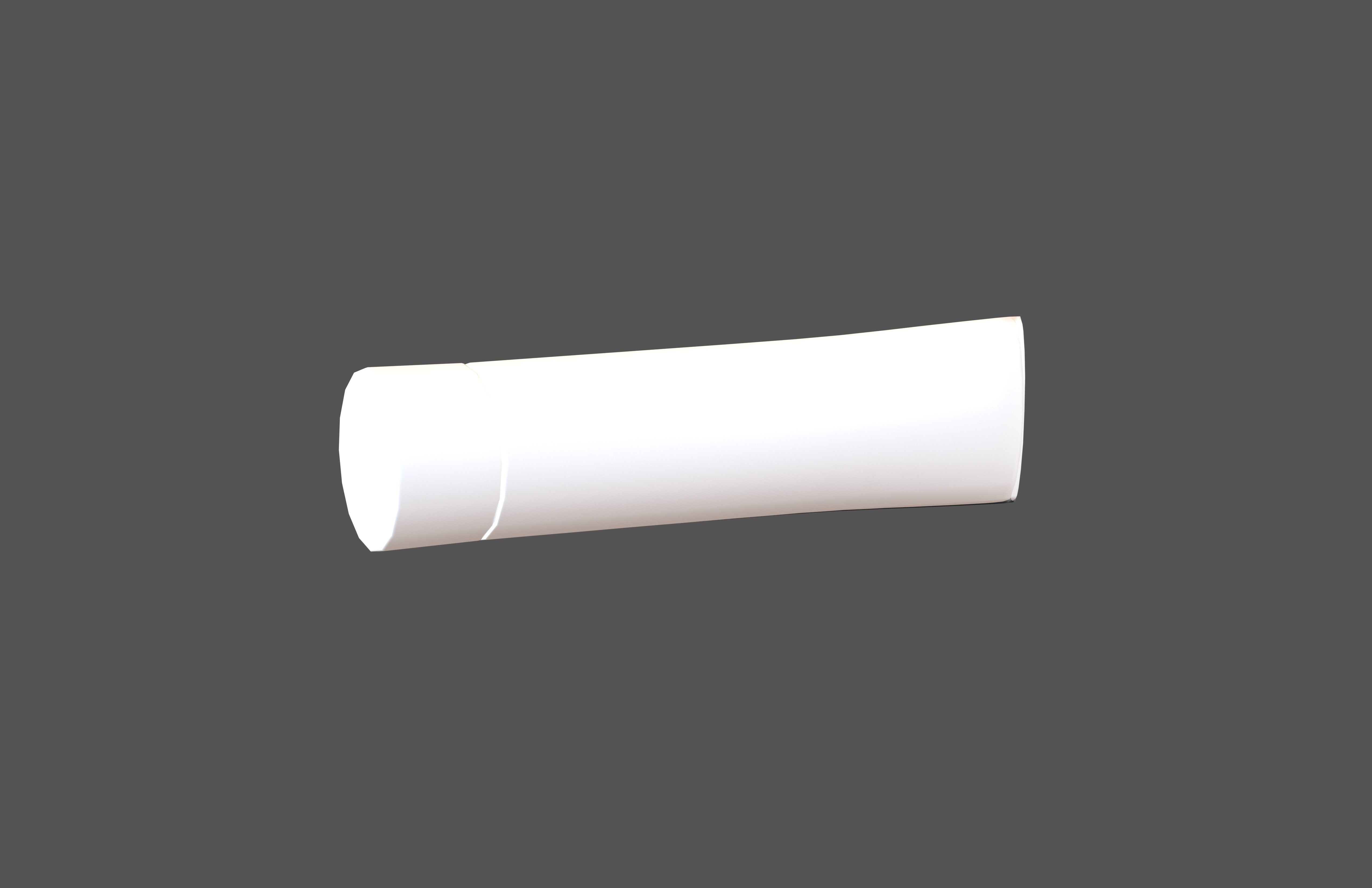 Toothpaste v1 002 Low-poly 3D model_1