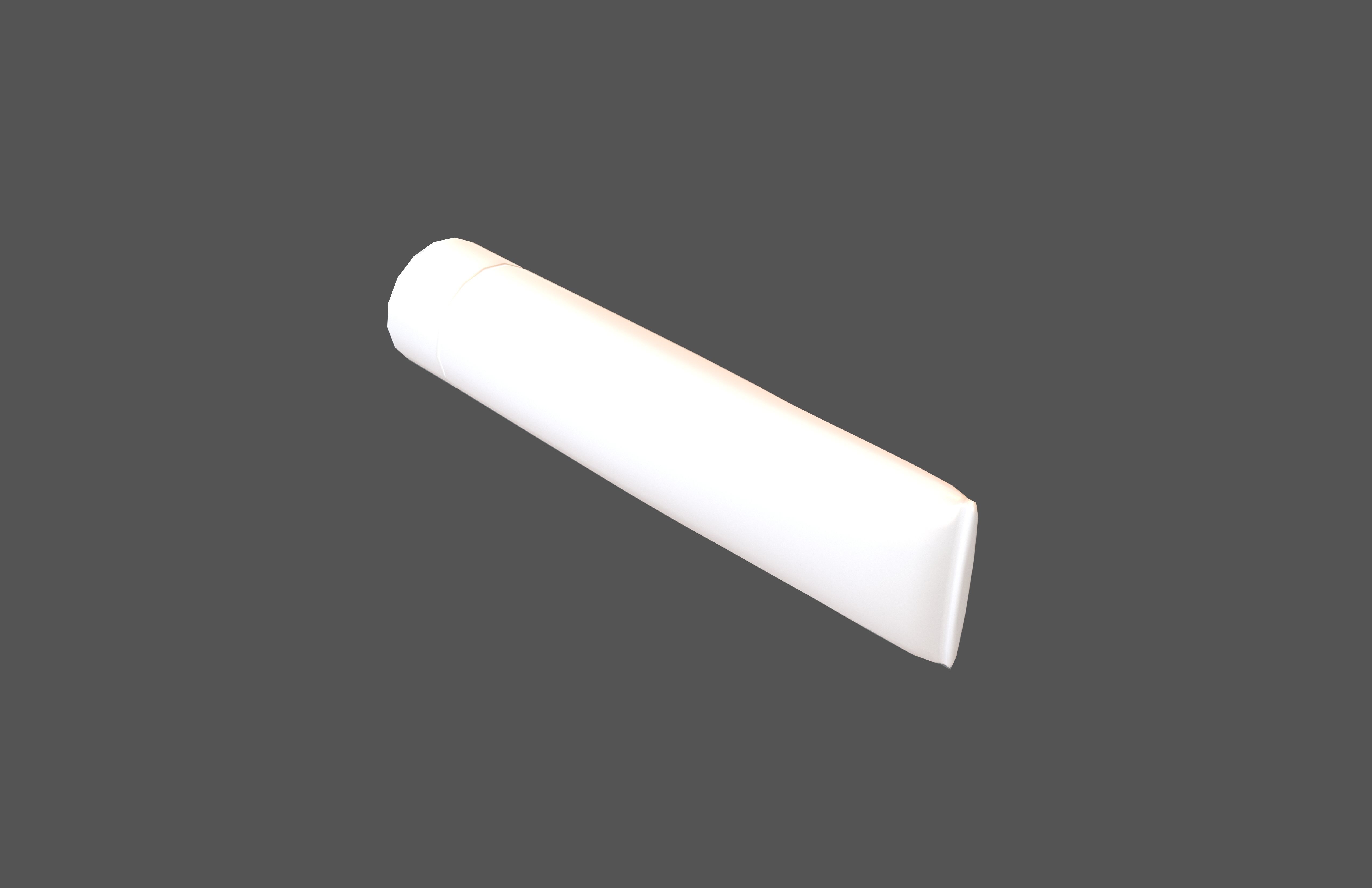 Toothpaste v1 002 Low-poly 3D model_2