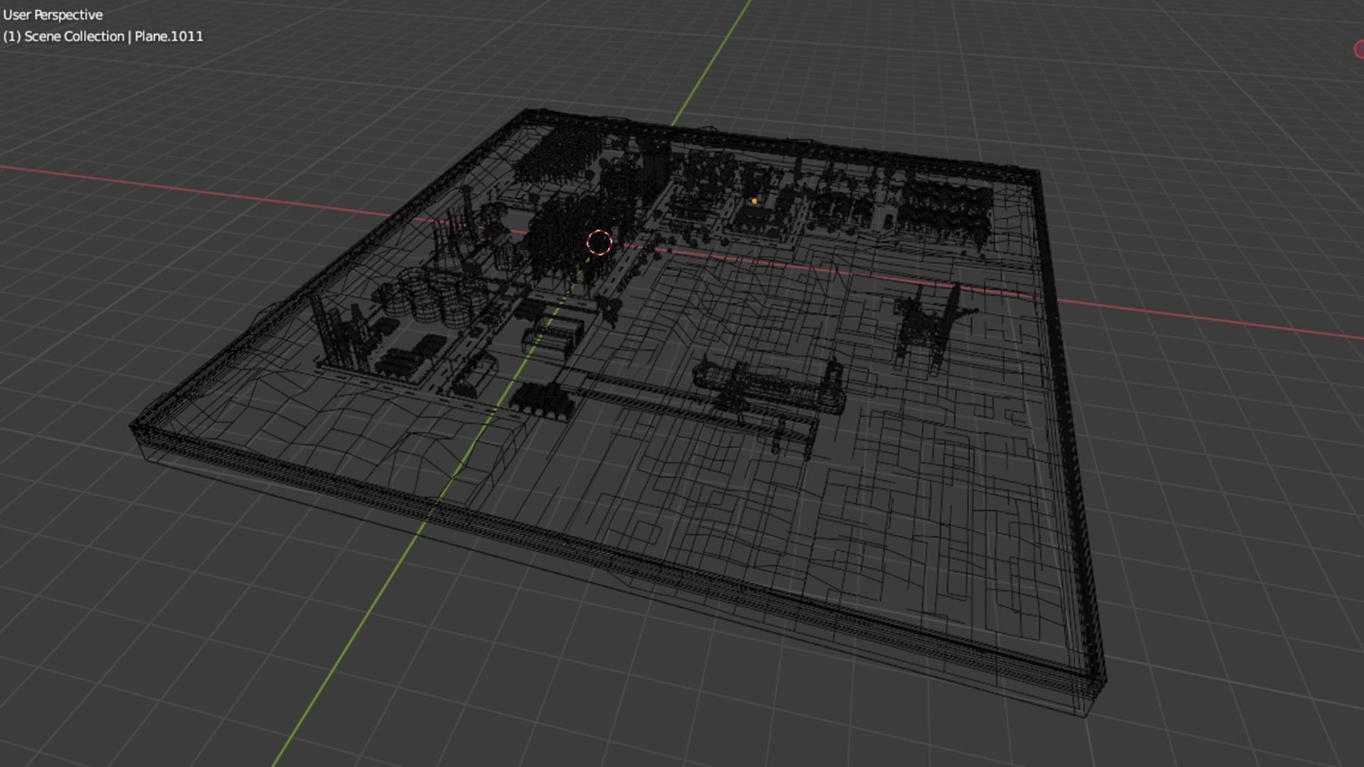 Petrol City - Low poly Low-poly 3D model_7