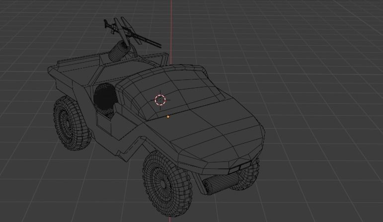 LOW POLY GAME AND CARTOON VEHICLE Low-poly 3D model_4