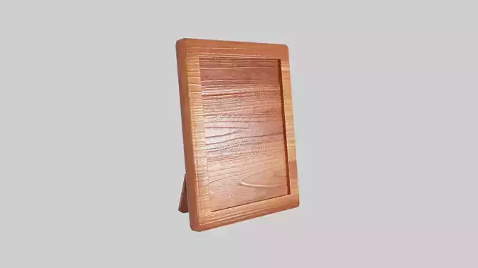 Wooden Desk Picture Frame