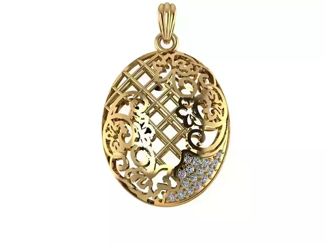 360 Pendant  3D print model