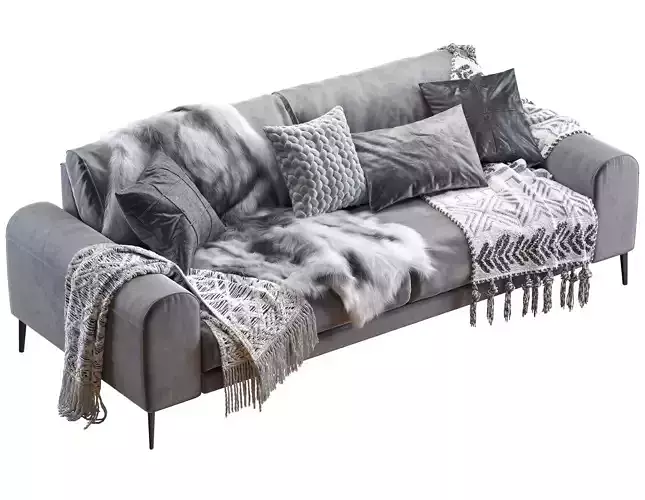 Joy sofa 228 cm 3D model