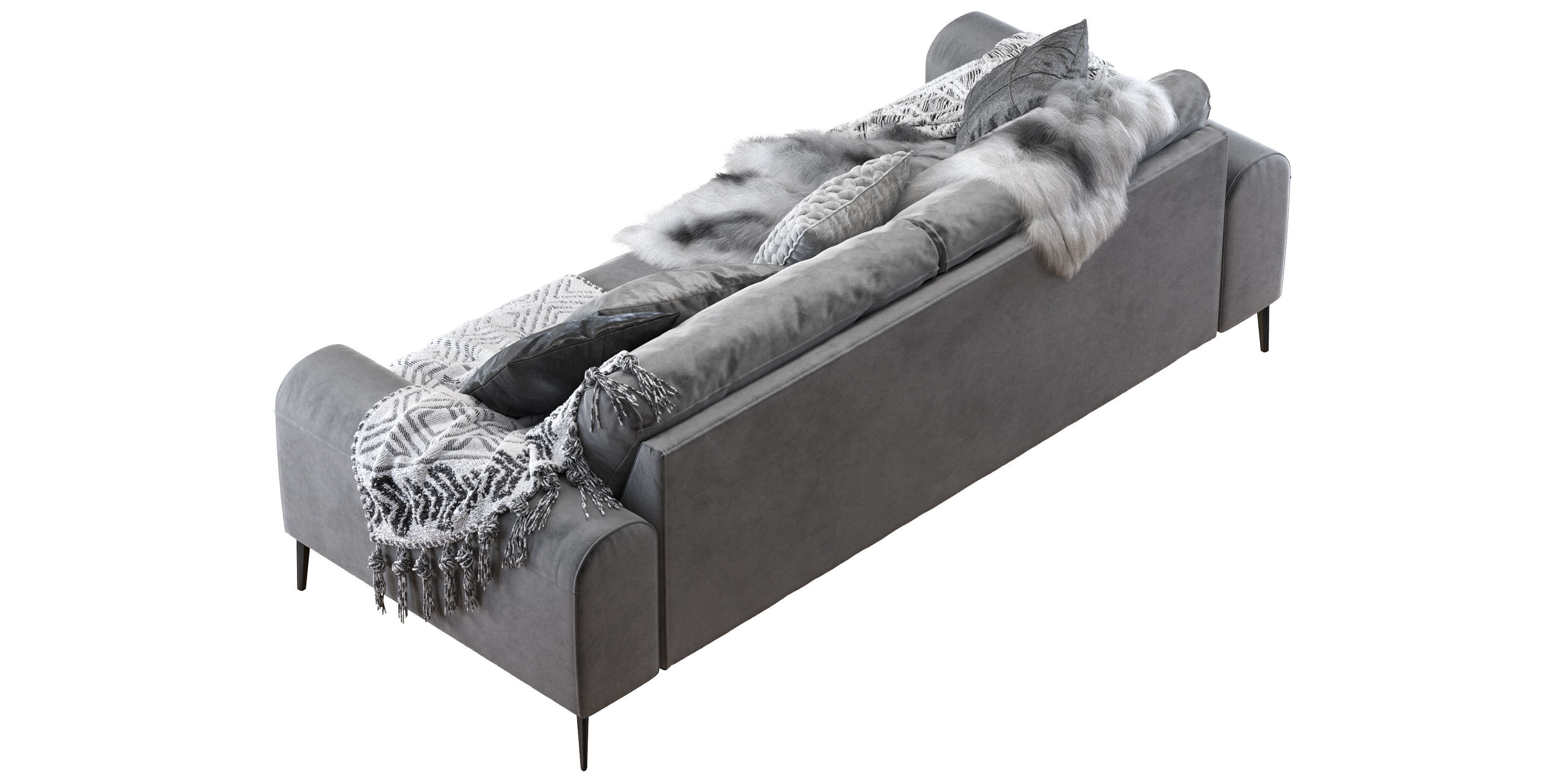 Joy sofa 228 cm 3D model_8