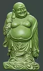 Maitreya Buddha brush sleeve cloth bag