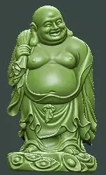Maitreya Buddha brush sleeve cloth bag Free 3D print model