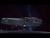 Spaceship Fighter Low-poly 3D model_1