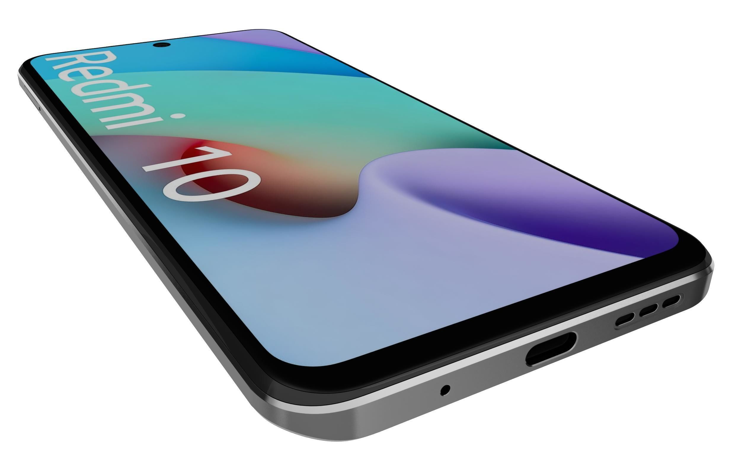 Xiaomi Redmi 10 Carbon Gray 3D model_12