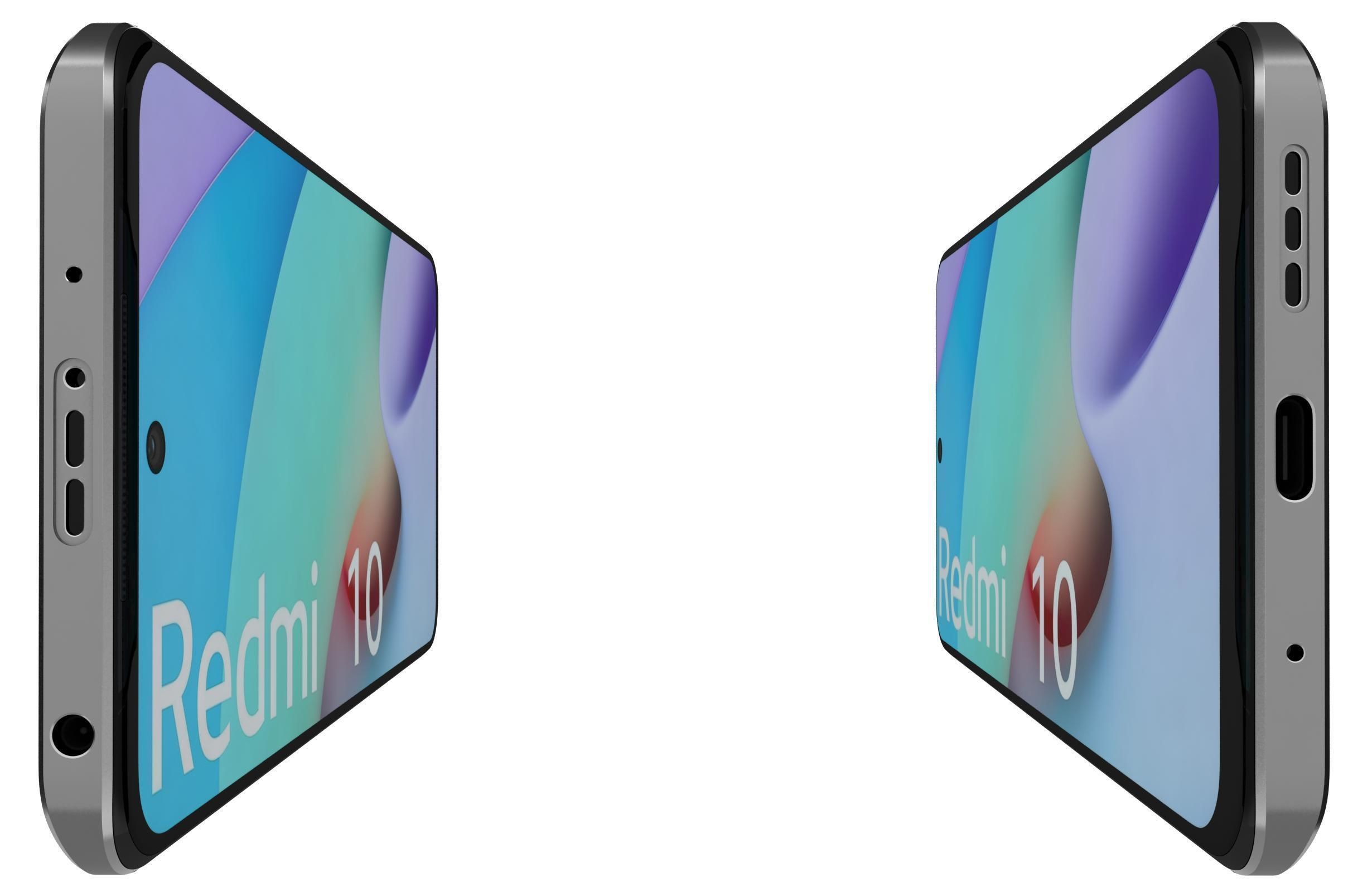 Xiaomi Redmi 10 Carbon Gray 3D model_9