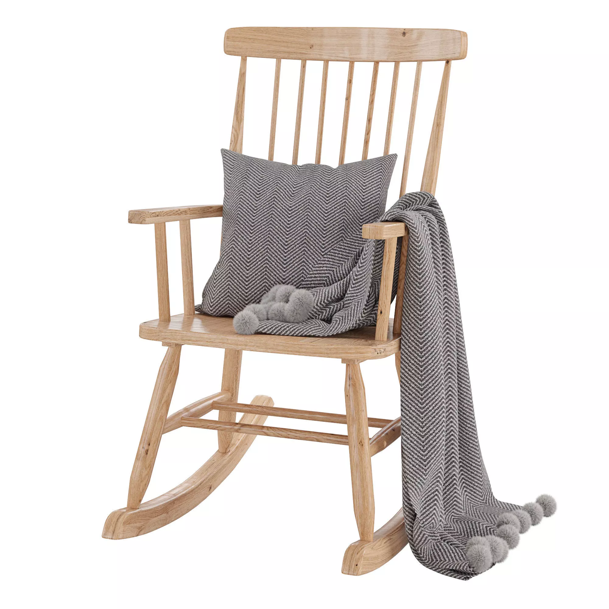 Rocking chair Terence 3D model