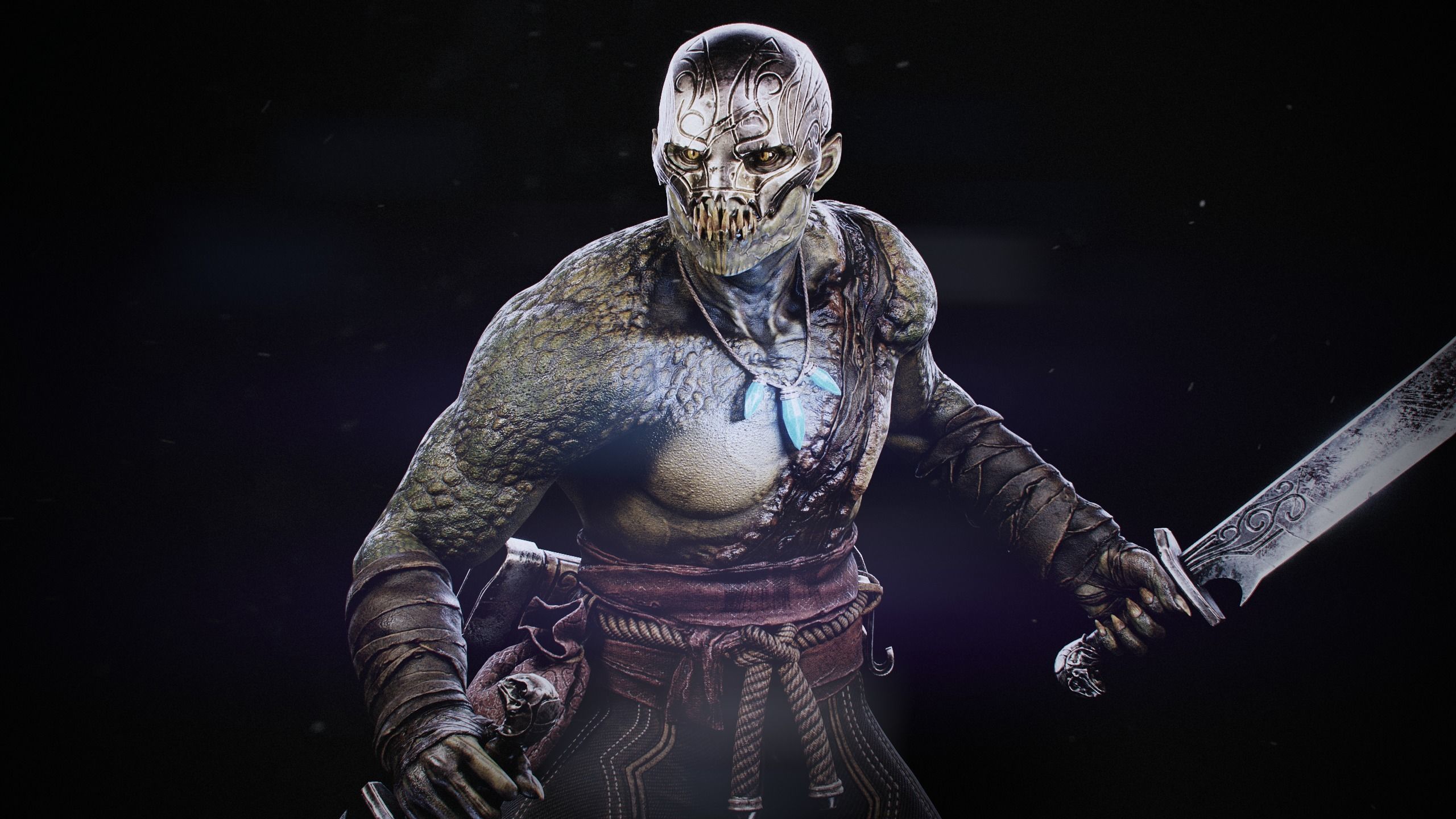 Zaynad Assassin - Game Ready VR-AR low-poly 3d model Low-poly 3D model_2