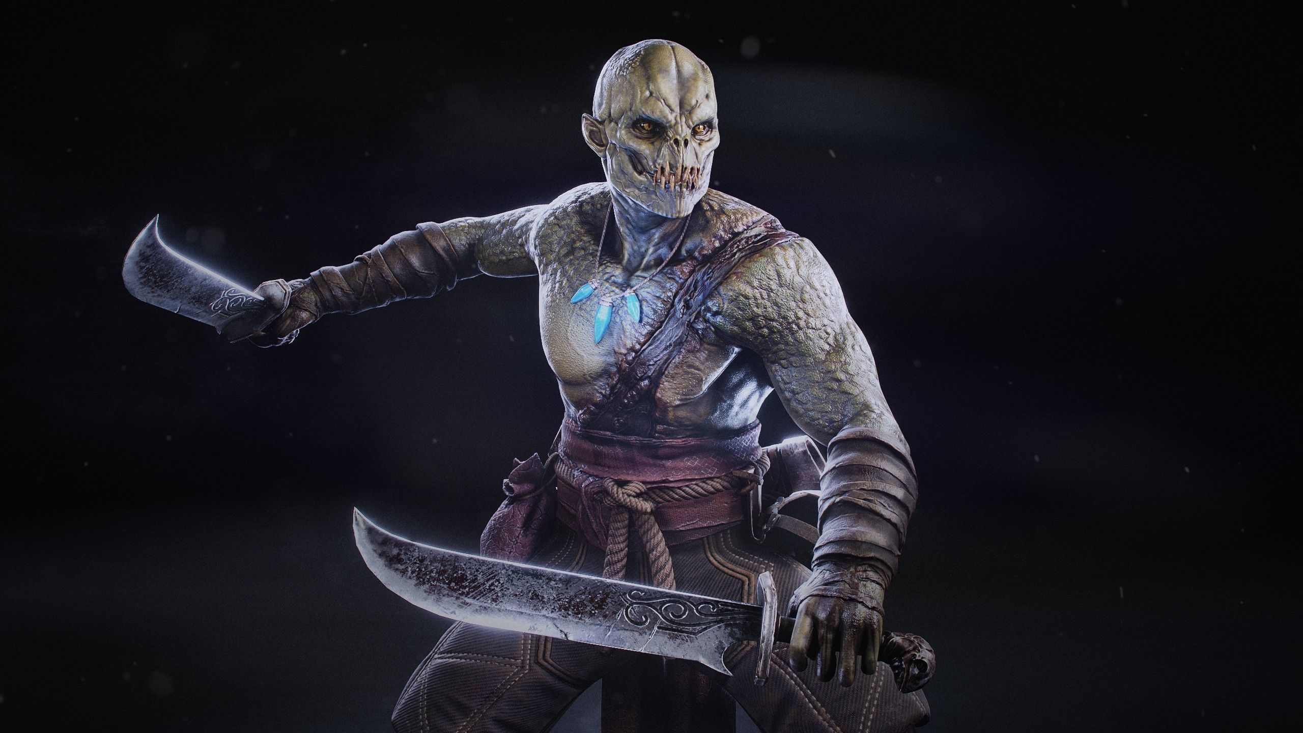 Zaynad Assassin - Game Ready VR-AR low-poly 3d model Low-poly 3D model_3