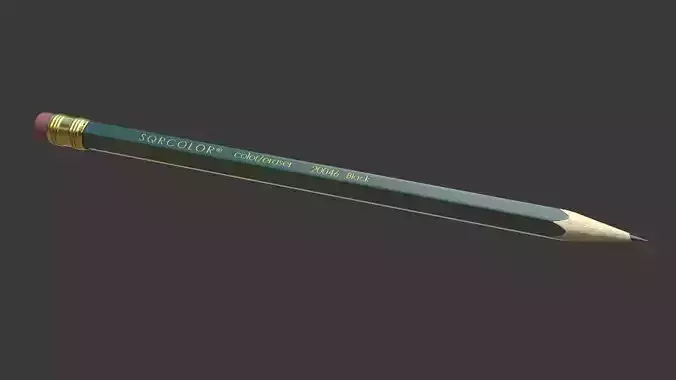 Pencil 3D model