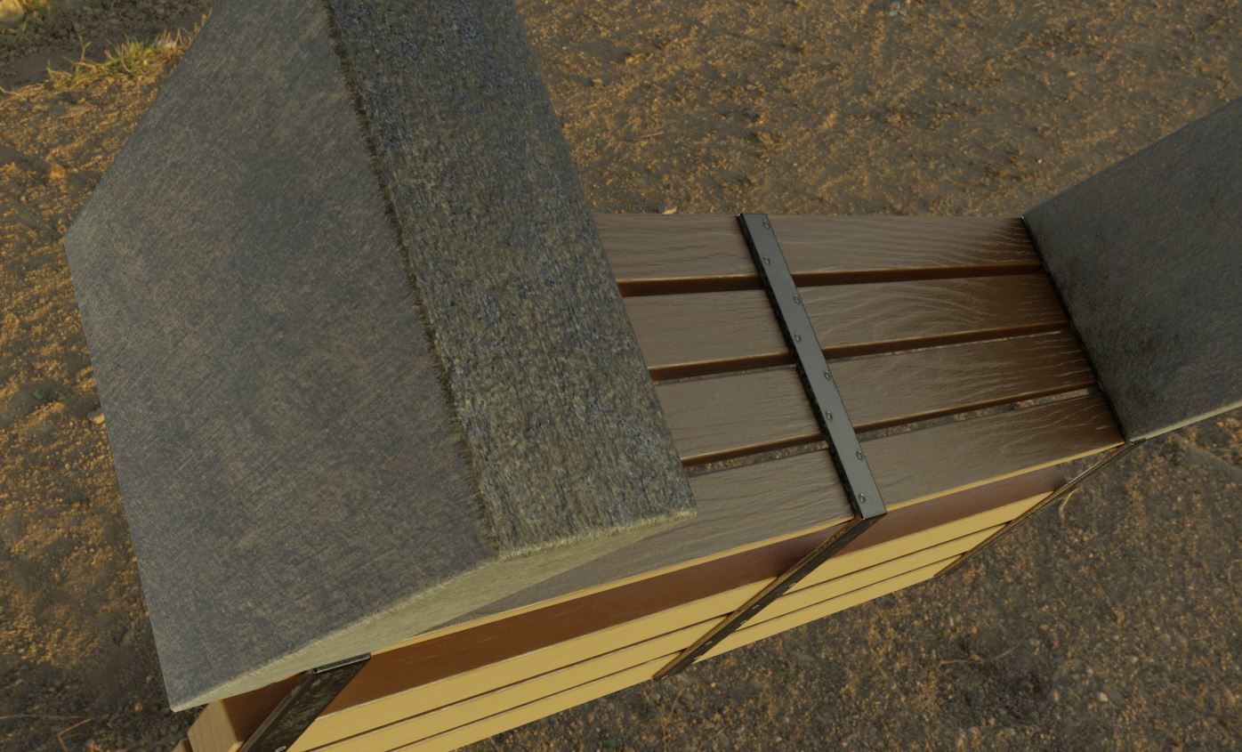 Street Bench 10 Version 1 2 and 3 3D Model Collection_77