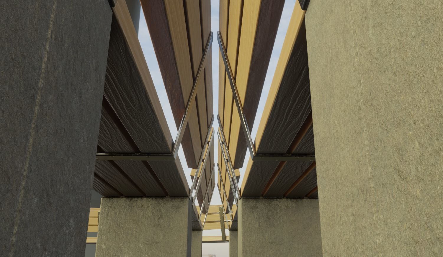 Street Bench 10 Version 1 2 and 3 3D Model Collection_66