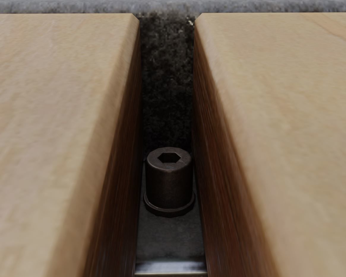 Street Bench 10 Version 1 2 and 3 3D Model Collection_5