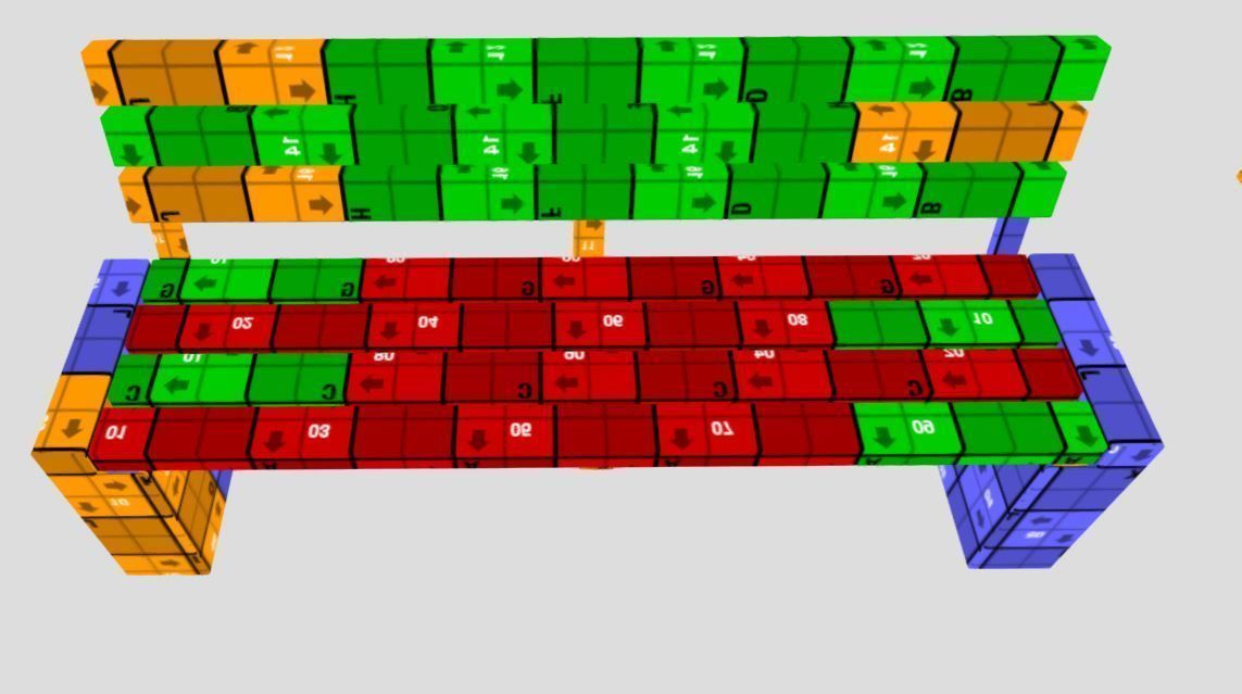 Street Bench 10 Version 1 2 and 3 3D Model Collection_42