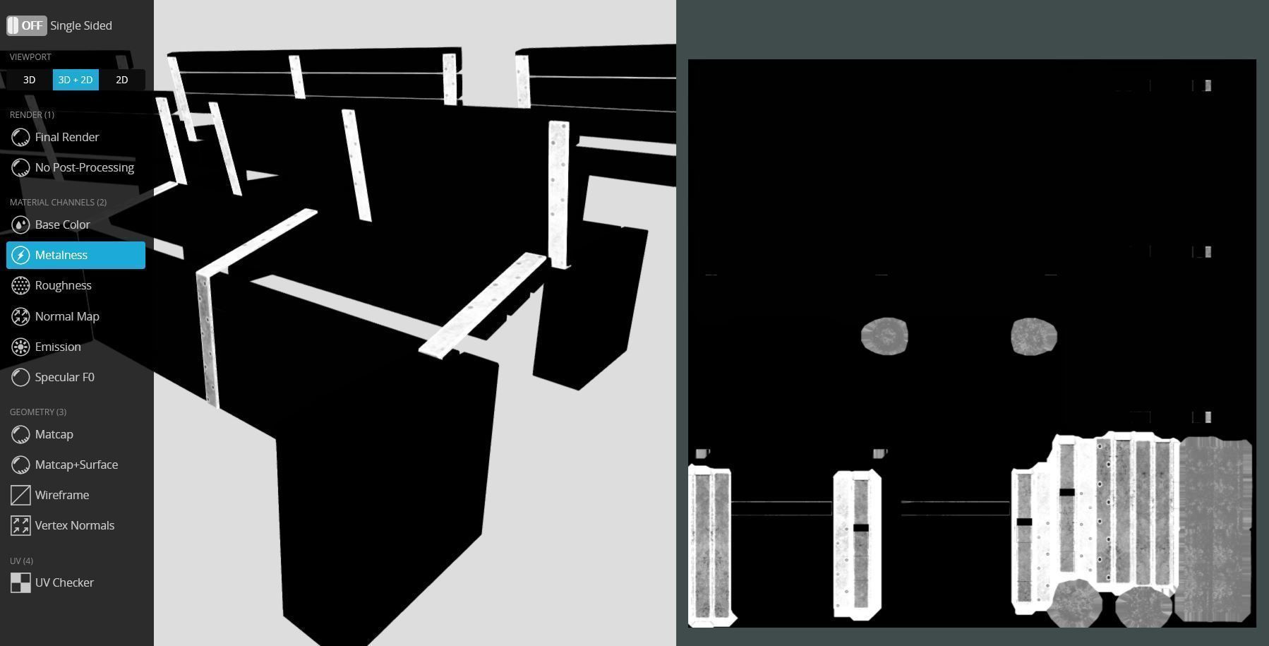 Street Bench 10 Version 1 2 and 3 3D Model Collection_46