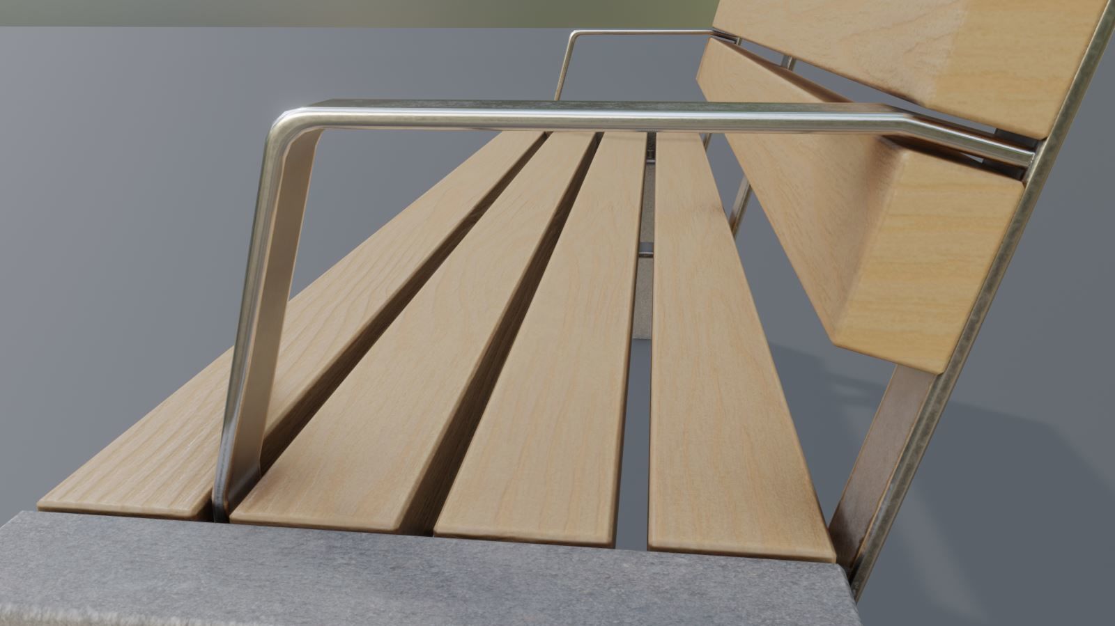 Street Bench 10 Version 1 2 and 3 3D Model Collection_11