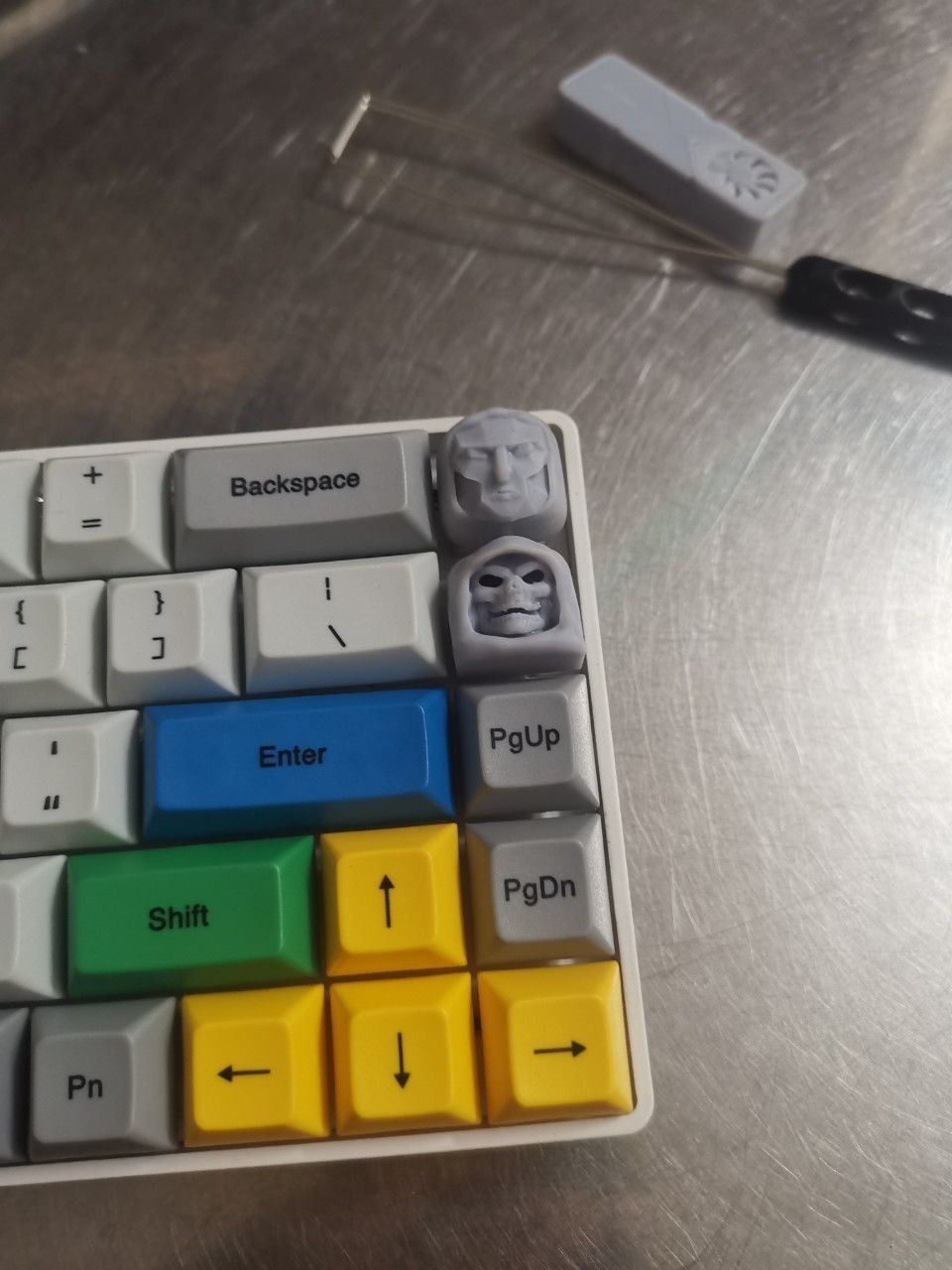 Keycap Squid Game the Leader 3D print model_2