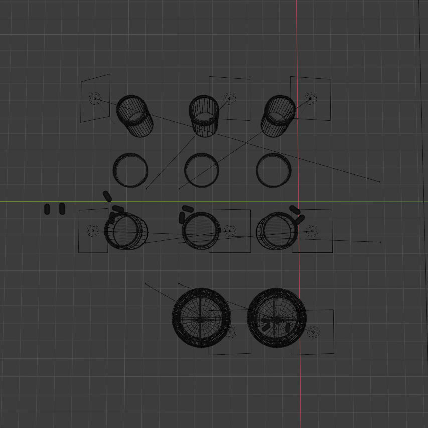 2 simple style pill bottle and 1 japan style pill box 3D model_5