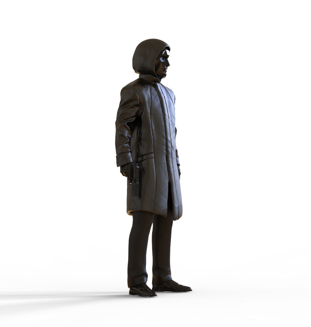 SQUID GAME FRONTMAN  3D print model_17