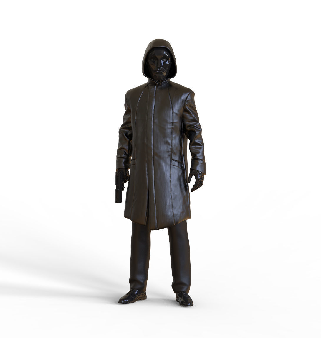 SQUID GAME FRONTMAN  3D print model_8