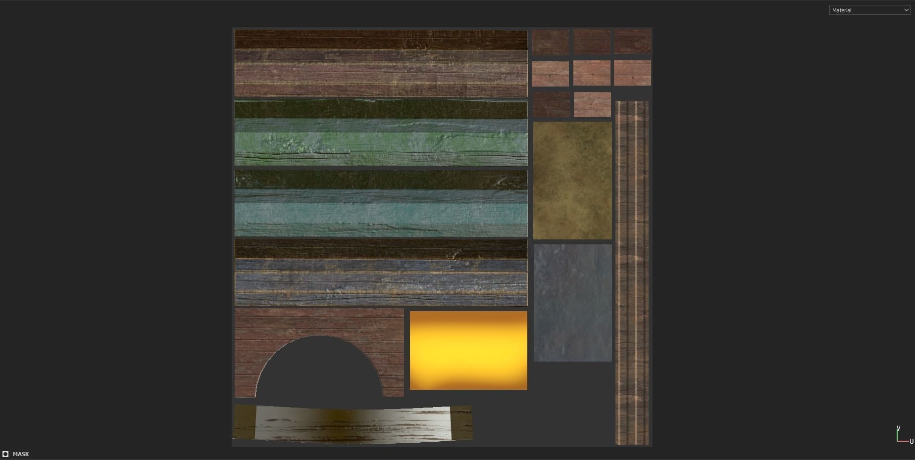 Town House Low-poly 3D model_14