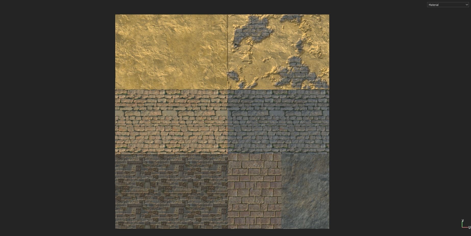 Town House Low-poly 3D model_15