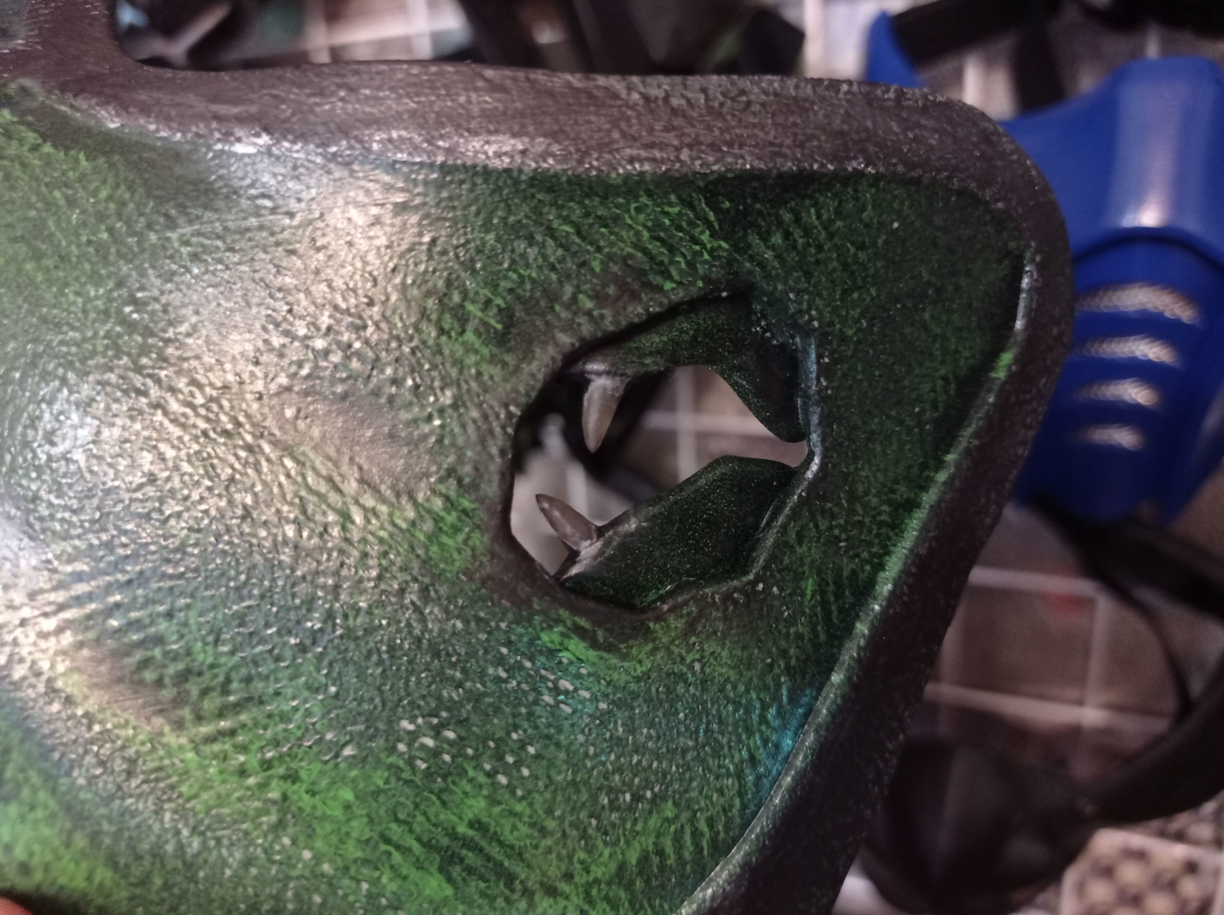 Reptile mask from Mortal Kombat 3D print model_8