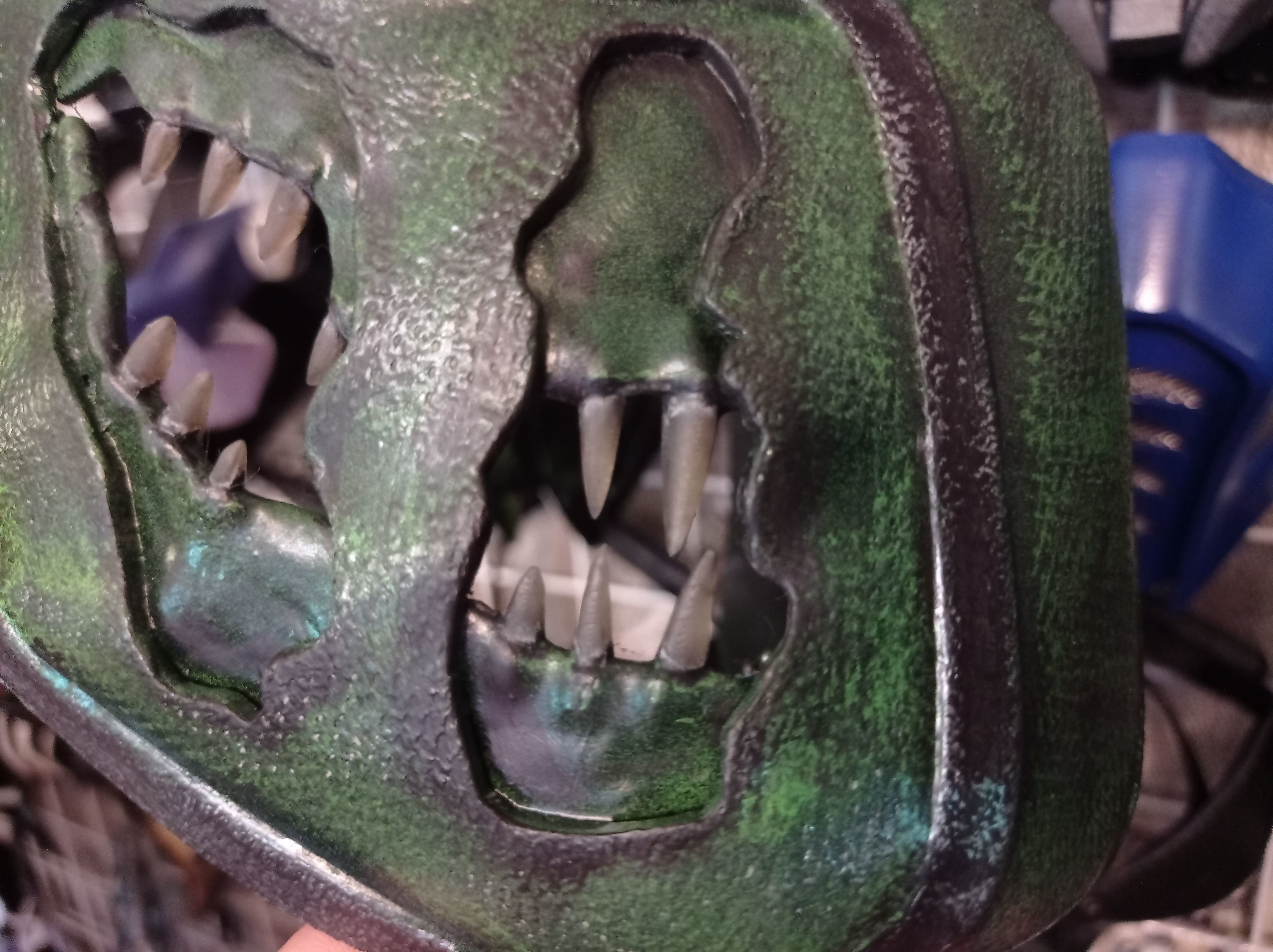 Reptile mask from Mortal Kombat 3D print model_6